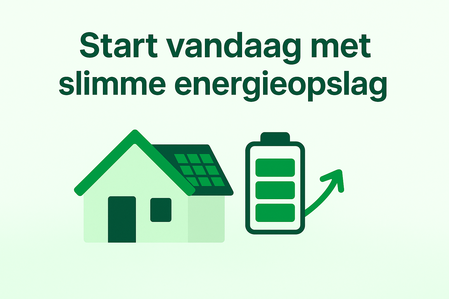 Top 5 redenen om juist nú te starten met slimme energieopslag